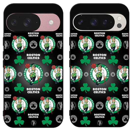 Boston Celtics Collage Google Pixel 9 | 9 Pro | 9 Pro XL Case