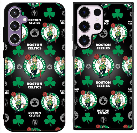 Boston Celtics Collage Samsung Galaxy S24 | S24+ | S24 Ultra Case