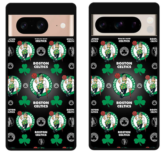 Boston Celtics Collage Google Pixel 8 | 8 Pro Case