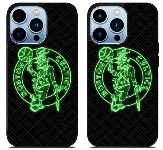 Boston Celtics Light Logo iPhone 15 Pro | iPhone 15 Pro Max Case