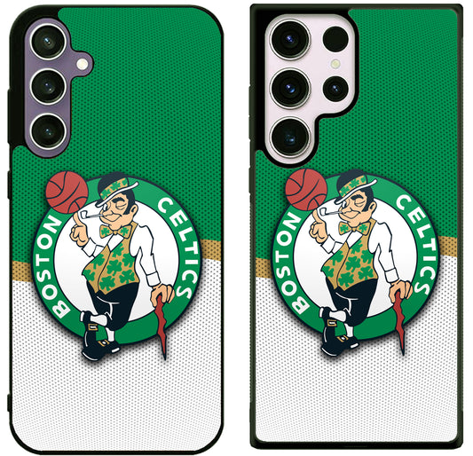 Boston Celtics Logo Cool Samsung Galaxy S25 | S25+ | S25 Ultra Case