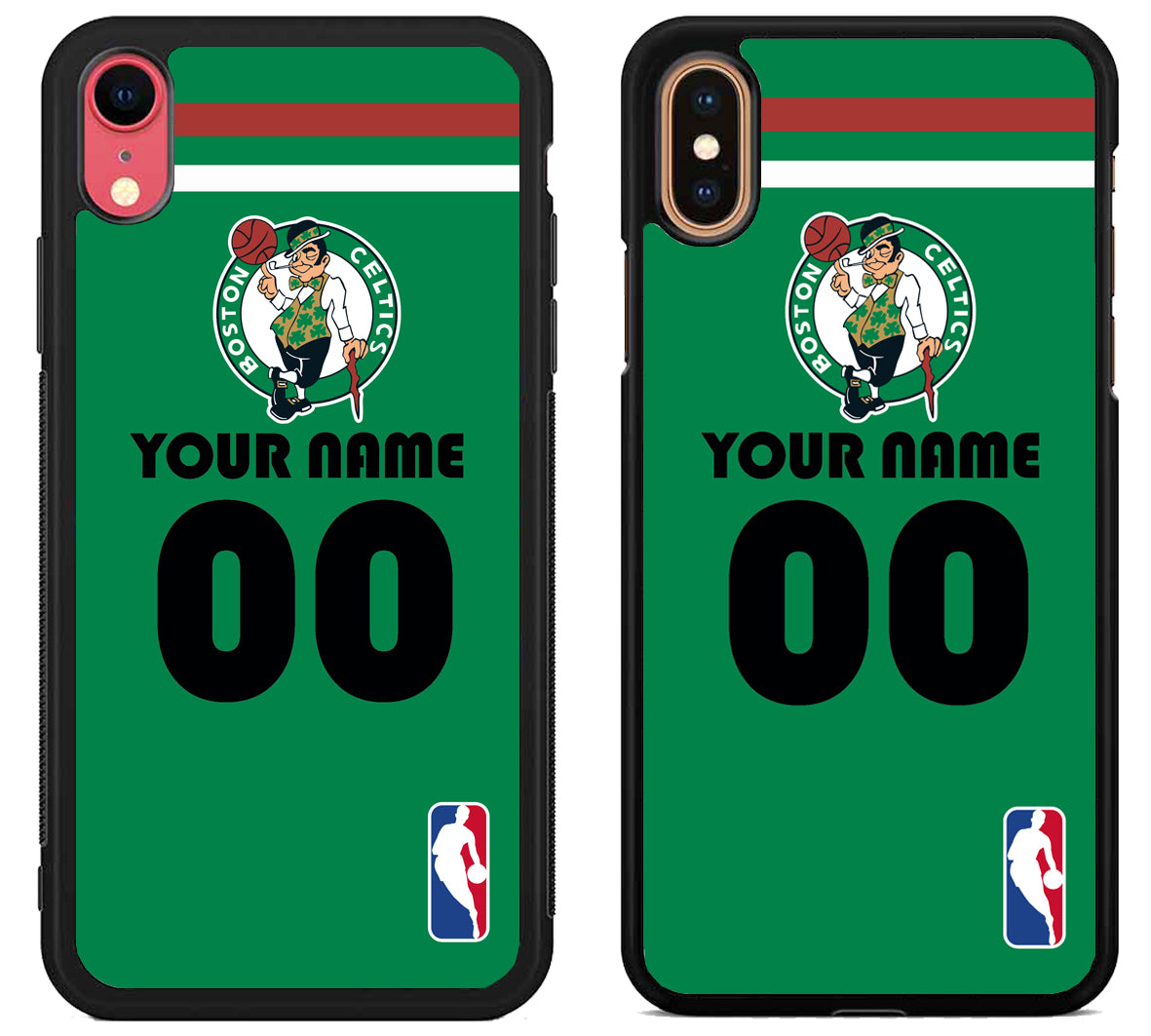 Custom Personalized Boston Celtics NBA iPhone X | Xs | Xr | Xs Max Case