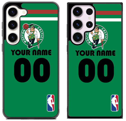 Custom Personalized Boston Celtics NBA Samsung Galaxy S23 | S23+ | S23 Ultra Case