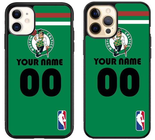 Custom Personalized Boston Celtics NBA iPhone 12 | 12 Mini | 12 Pro | 12 Pro Max Case