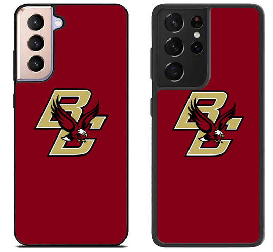 Boston College Eagles Logo Samsung Galaxy S21 | S21 FE | S21+ | S21 Ultra Case