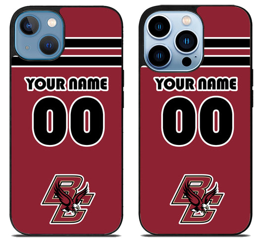 Custom Personalized Boston College Eagles iPhone 13 | 13 Mini | 13 Pro | 13 Pro Max Case