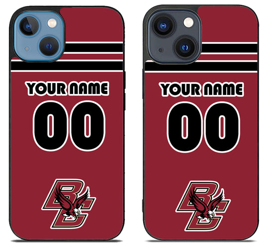 Custom Personalized Boston College Eagles iPhone 15 | iPhone 15 Plus Case