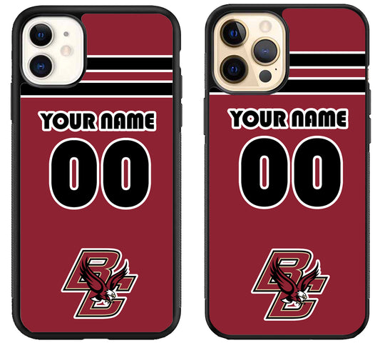 Custom Personalized Boston College Eagles iPhone 12 | 12 Mini | 12 Pro | 12 Pro Max Case
