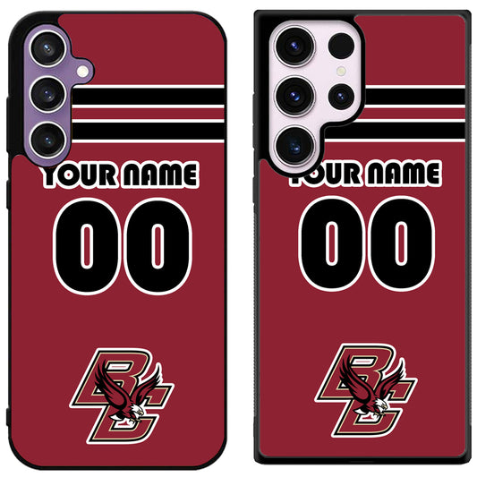 Custom Personalized Boston College Eagles Samsung Galaxy S24 | S24+ | S24 Ultra Case