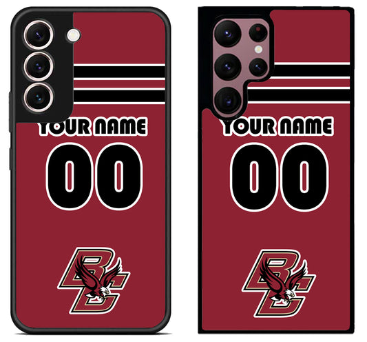 Custom Personalized Boston College Eagles Samsung Galaxy S22 | S22+ | S22 Ultra Case