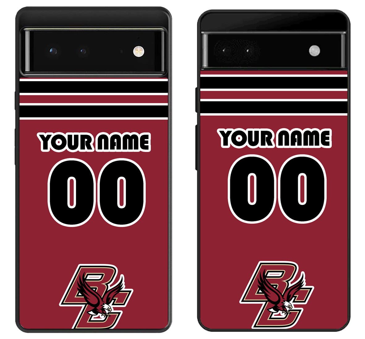 Custom Personalized Boston College Eagles Google Pixel 6 | 6A | 6 Pro Case