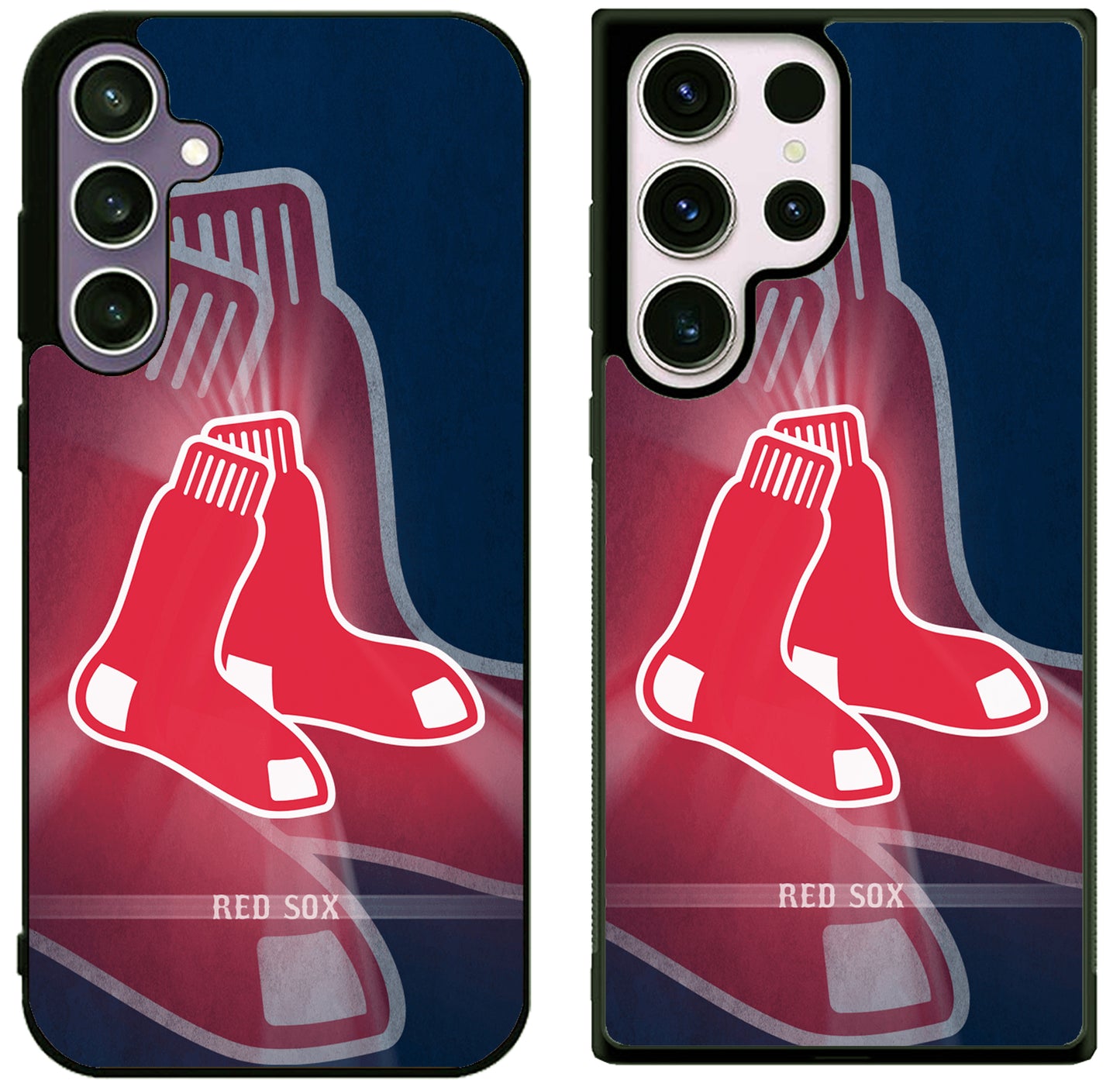 Boston Red Sox Background Cover Samsung Galaxy S25 | S25+ | S25 Ultra Case