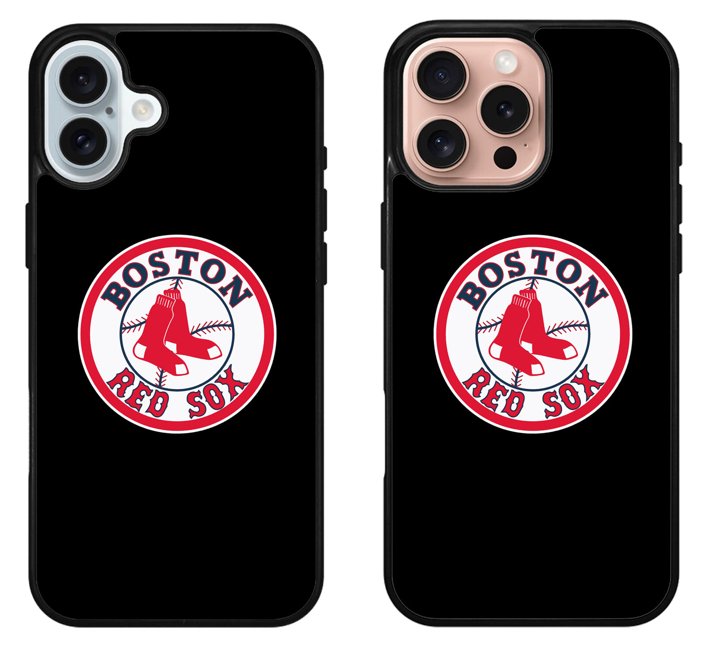 Boston Red Sox Black Logo iPhone 16 | 16 Plus | 16 Pro | 16 Pro Max Case