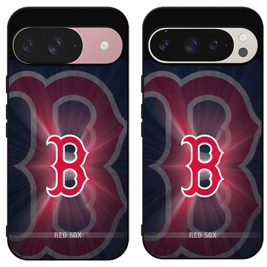Boston Red Sox Logo Background Google Pixel 9 | 9 Pro | 9 Pro XL Case