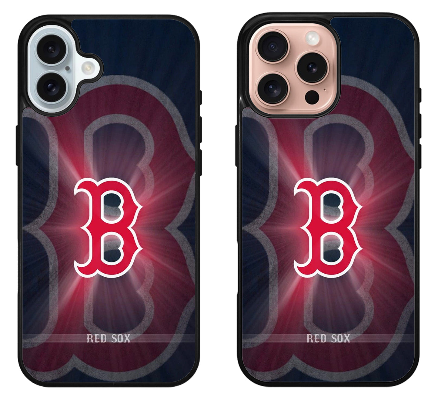 Boston Red Sox Logo Background iPhone 16 | 16 Plus | 16 Pro | 16 Pro Max Case