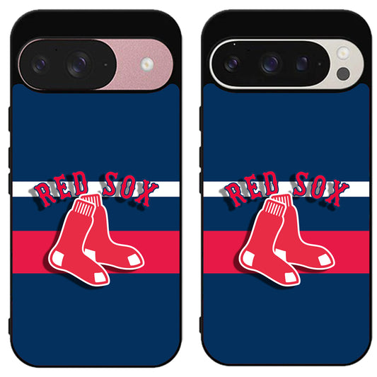 Boston Red Sox Stripe Google Pixel 9 | 9 Pro | 9 Pro XL Case