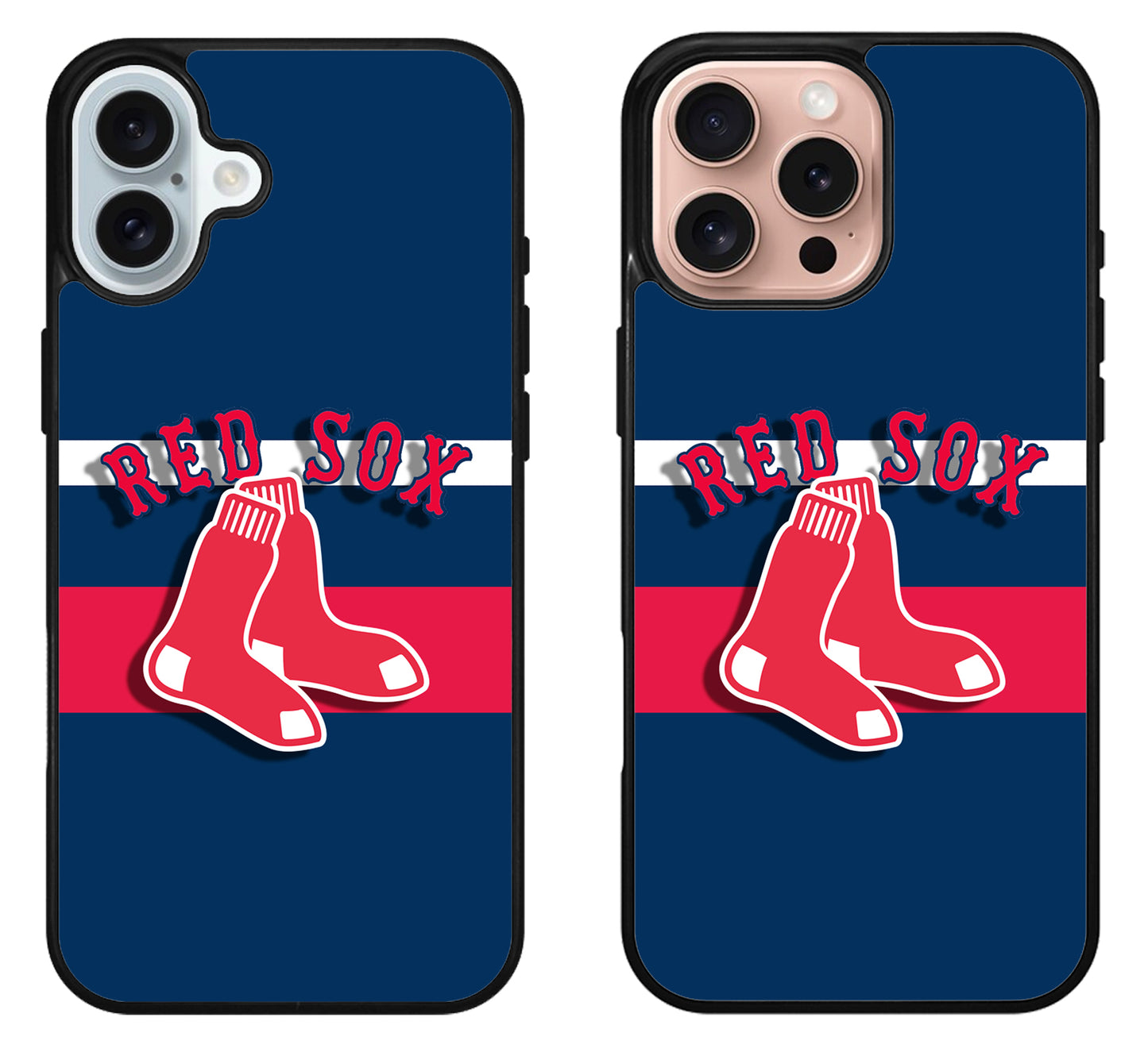 Boston Red Sox Stripe iPhone 16 | 16 Plus | 16 Pro | 16 Pro Max Case