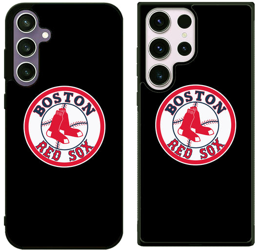 Boston Red Sox Black Samsung Galaxy S25 | S25+ | S25 Ultra Case