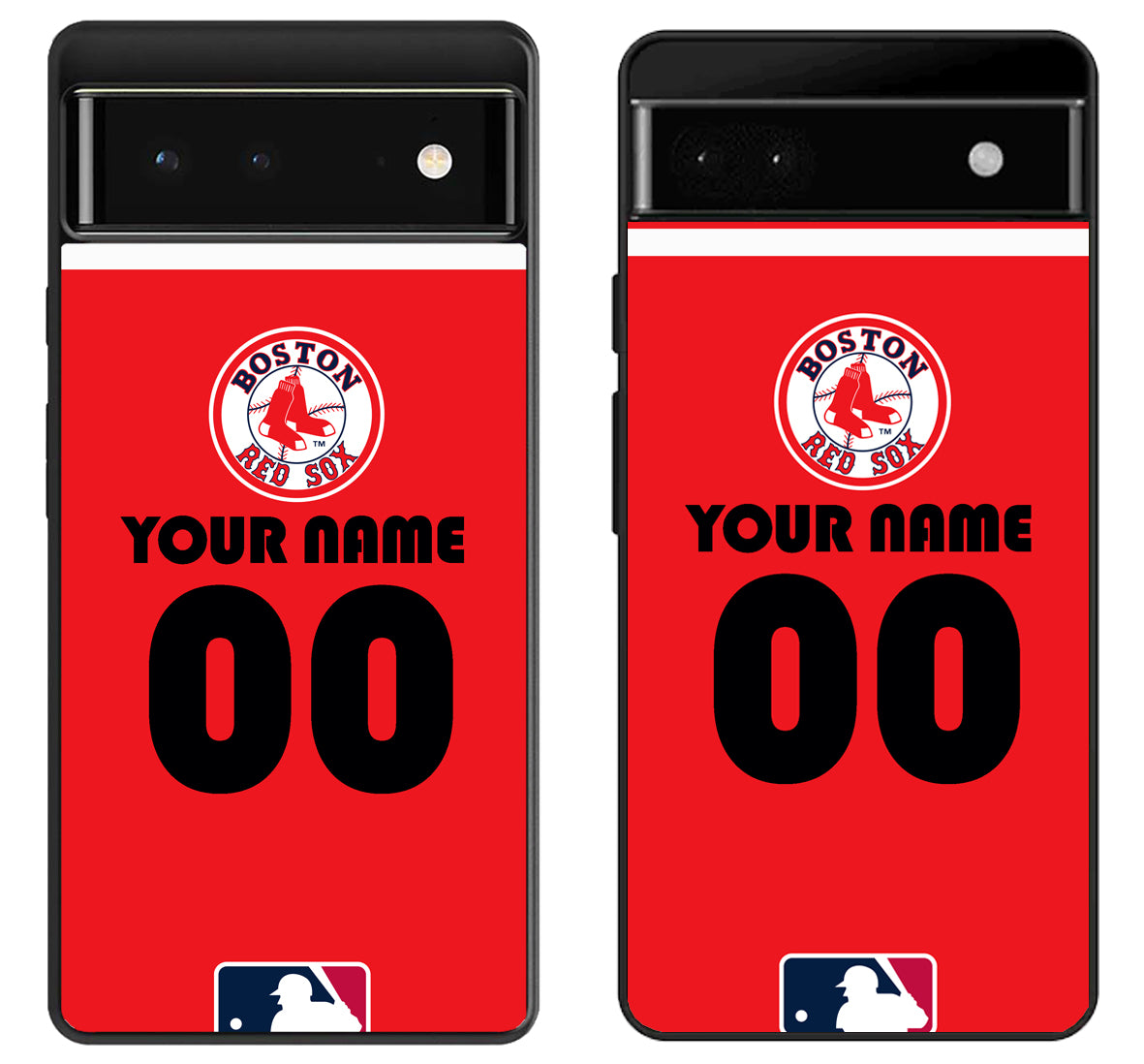 Custom Personalized Boston Red Sox MLB Google Pixel 6 | 6A | 6 Pro Case