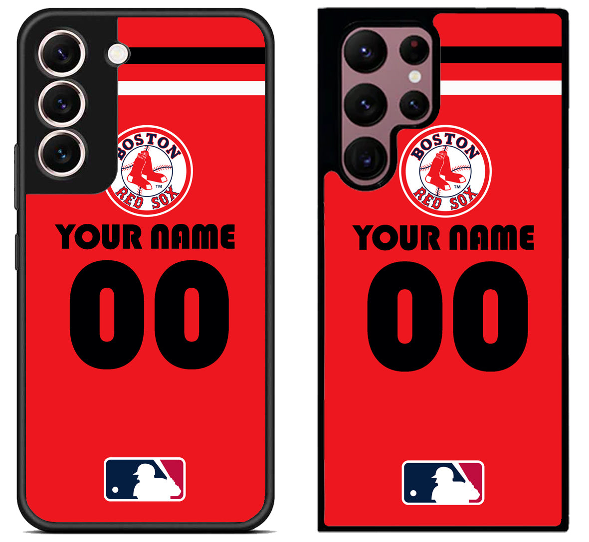 Custom Personalized Boston Red Sox MLB Samsung Galaxy S22 | S22+ | S22 Ultra Case