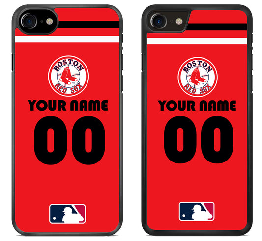 Custom Personalized Boston Red Sox MLB iPhone SE 2020 | iPhone SE 2022 Case