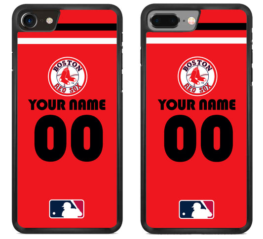 Custom Personalized Boston Red Sox MLB iPhone 8 | 8 Plus Case