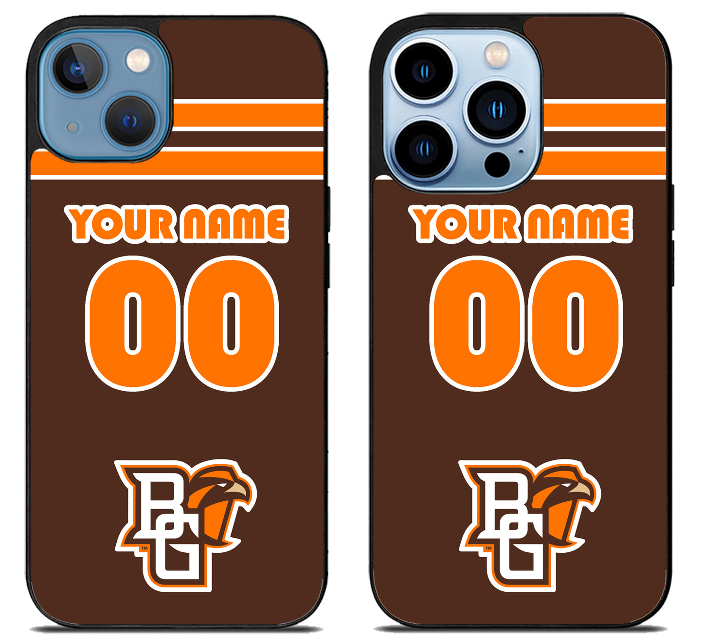 Custom Personalized Bowling Green Falcons iPhone 13 | 13 Mini | 13 Pro | 13 Pro Max Case