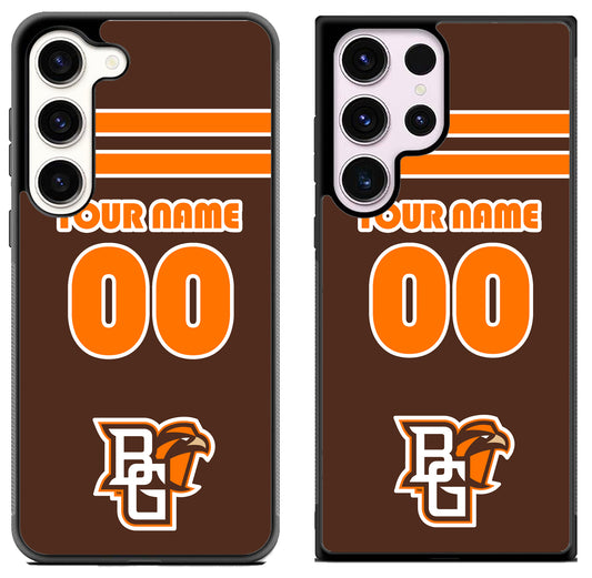 Custom Personalized Bowling Green Falcons Samsung Galaxy S23 | S23+ | S23 Ultra Case