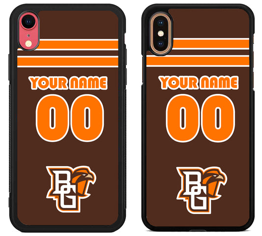 Custom Personalized Bowling Green Falcons iPhone X | Xs | Xr | Xs Max Case