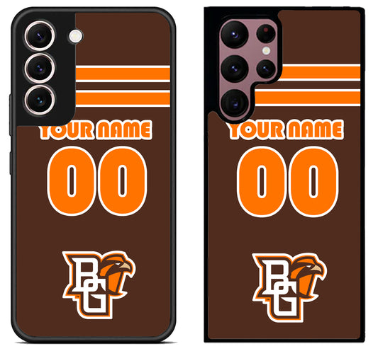 Custom Personalized Bowling Green Falcons Samsung Galaxy S22 | S22+ | S22 Ultra Case