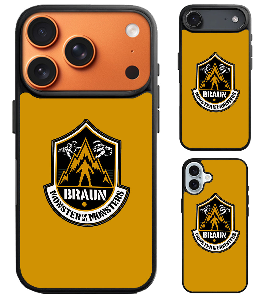 Braun Strowman Cover iPhone Air | iPhone 17 | 17 Pro | 17 Pro Max Case