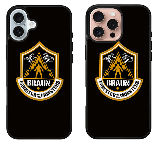 Braun Strowman Monster iPhone 16 | 16 Plus | 16 Pro | 16 Pro Max Case