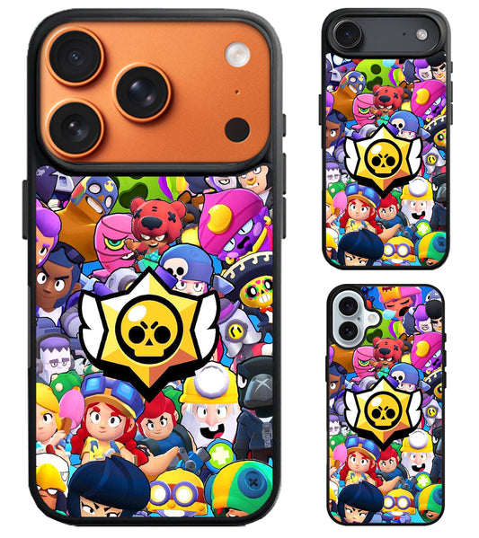 Brawl Stars All Brawlers iPhone Air | iPhone 17 | 17 Pro | 17 Pro Max Case