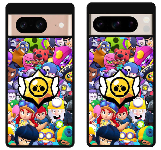 Brawl Stars All Brawlers Google Pixel 8 | 8 Pro Case