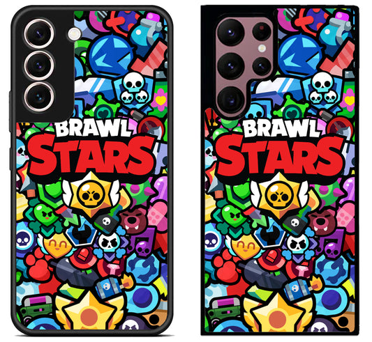 Brawl Stars Collage Samsung Galaxy S22 | S22+ | S22 Ultra Case