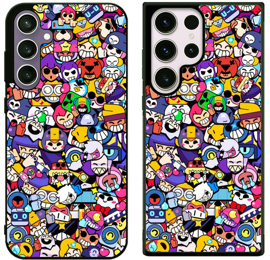 Brawl Stars Collage Samsung Galaxy S25 | S25+ | S25 Ultra Case