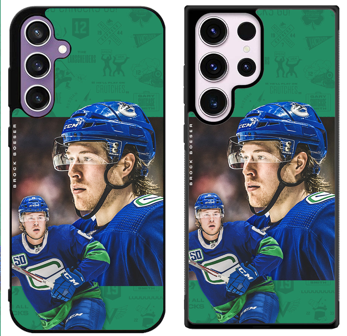 Brock Boeser Vancouver Canucks Samsung Galaxy S24 | S24+ | S24 Ultra Case