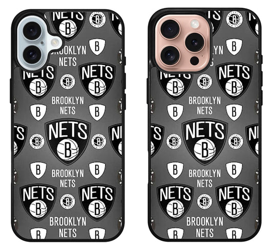 Brooklyn Nets Collage iPhone 16 | 16 Plus | 16 Pro | 16 Pro Max Case