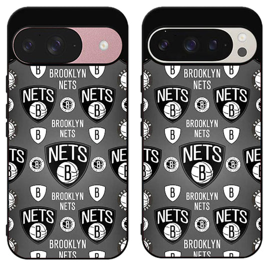 Brooklyn Nets Collage Google Pixel 9 | 9 Pro | 9 Pro XL Case