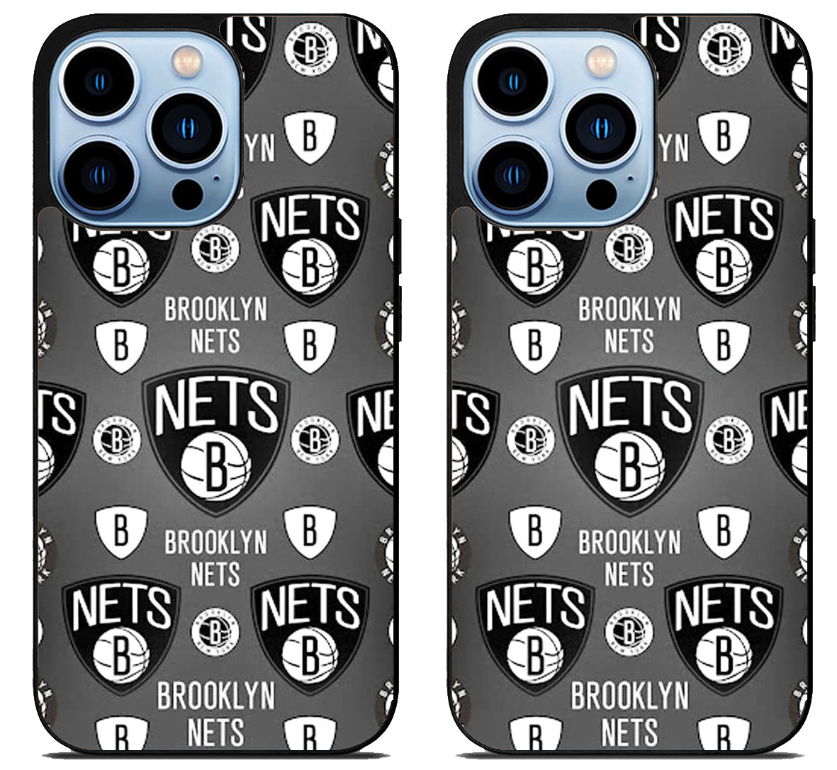 Brooklyn Nets Collage iPhone 15 Pro | iPhone 15 Pro Max Case