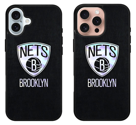 Brooklyn Nets Logo iPhone 16 | 16 Plus | 16 Pro | 16 Pro Max Case