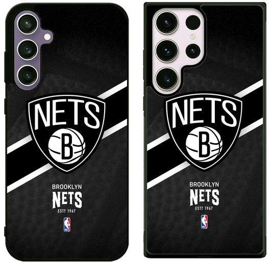 Brooklyn Nets Wallpaper Samsung Galaxy S25 | S25+ | S25 Ultra Case