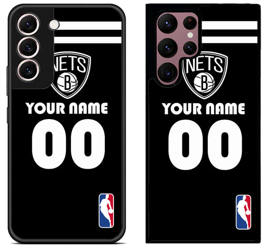 Custom Personalized Brooklyn Nets NBA Samsung Galaxy S22 | S22+ | S22 Ultra Case