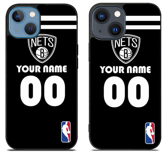 Custom Personalized Brooklyn Nets NBA iPhone 15 | iPhone 15 Plus Case