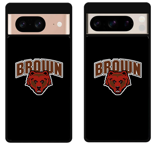 Brown Bears Black Google Pixel 8 | 8 Pro Case