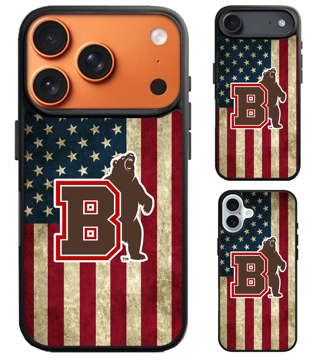 Brown Bears Flag iPhone Air | iPhone 17 | 17 Pro | 17 Pro Max Case