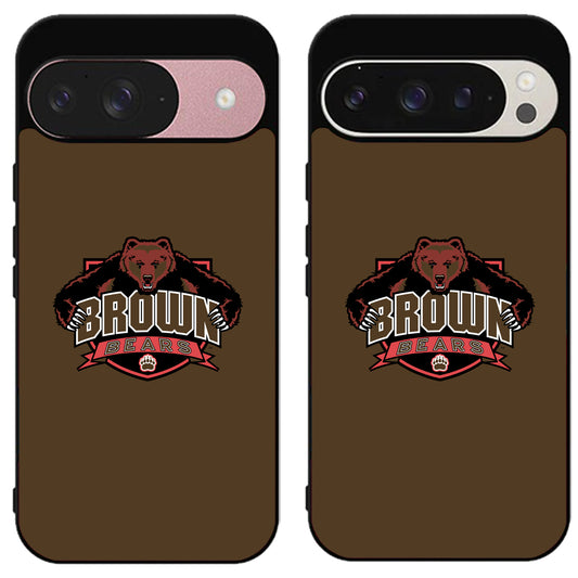 Brown Bears Logo Google Pixel 9 | 9 Pro | 9 Pro XL Case