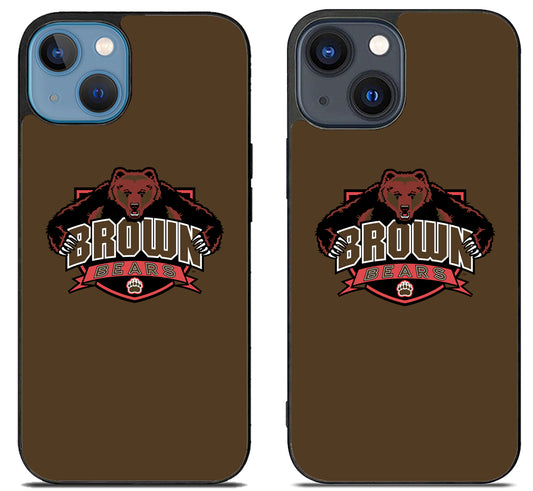 Brown Bears Logo iPhone 15 | iPhone 15 Plus Case