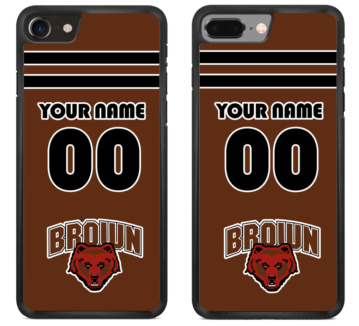 Custom Personalized Brown Bears iPhone 8 | 8 Plus Case