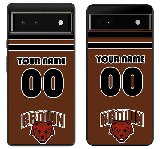 Custom Personalized Brown Bears Google Pixel 6 | 6A | 6 Pro Case